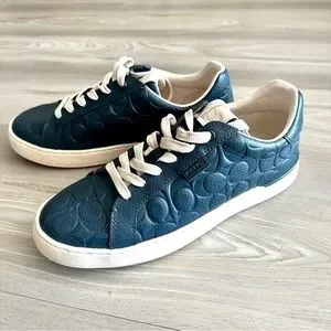 COACH 'lowline' Sneakers in Blue for Men